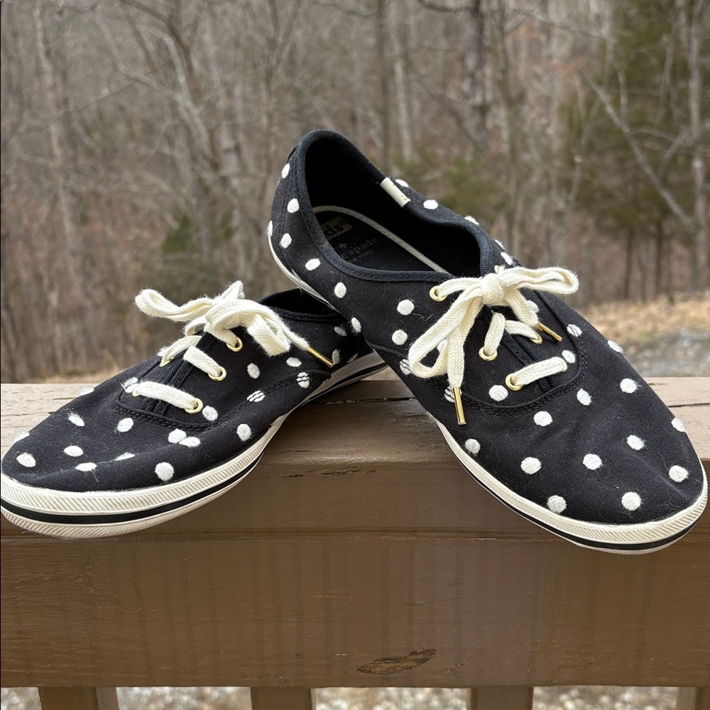 Keds X Kate Spade • Polka Dot Canvas Sneakers